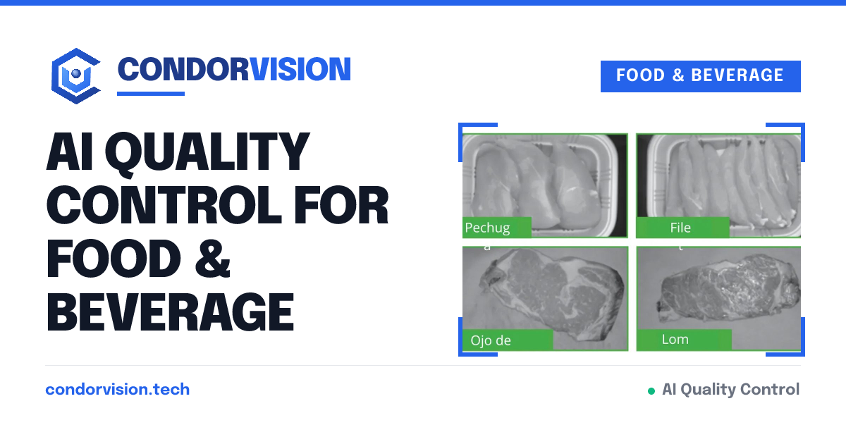 Stop Food & Beverage Recalls: 100% Line Inspection | CondorVision