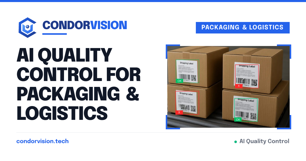 Packaging Defects, Box Counting & QR Reading in Real Time | CondorVision